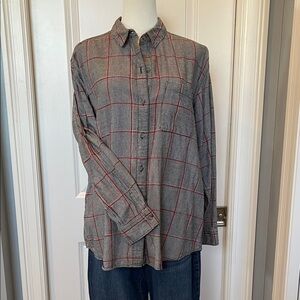 Eddie Bauer Button Down Flannel Shirt